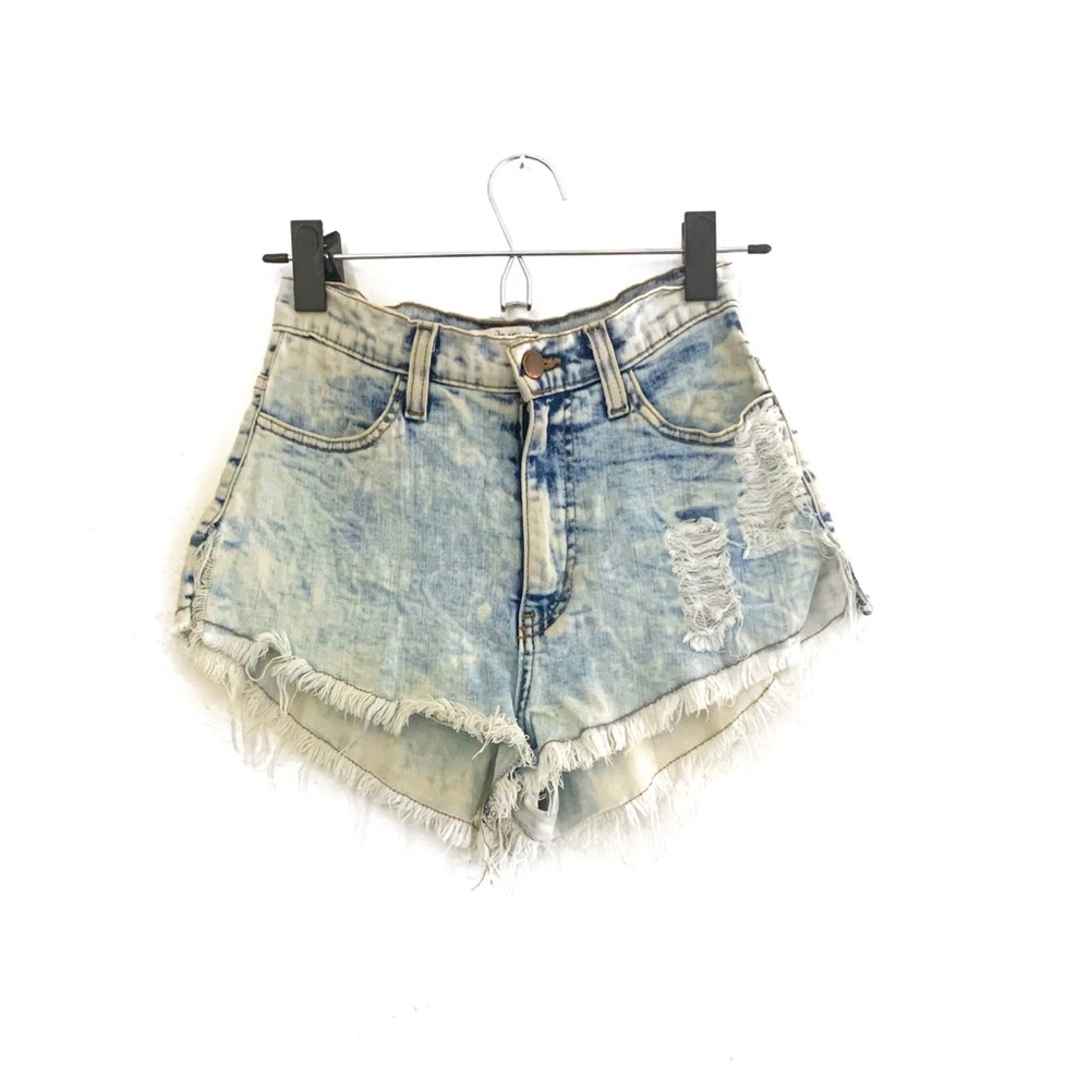Vibrant M.I.U. Jean Shorts